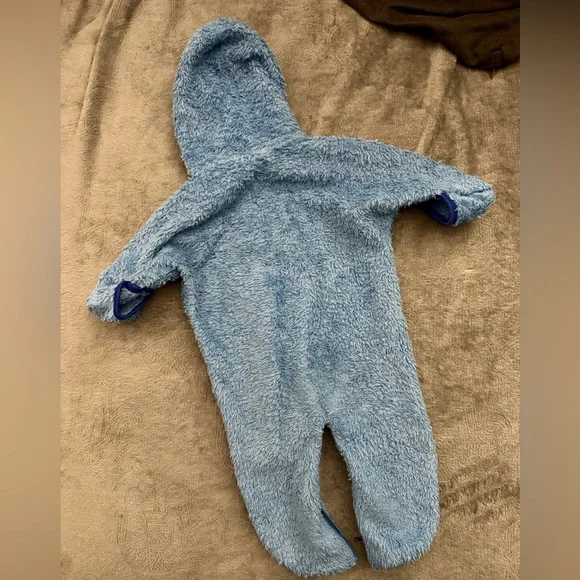 Patagonia Soft Blue Kids Footie - Picture 2 of 4